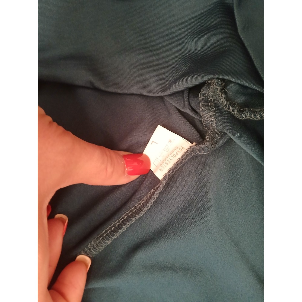 Blue Stretchy Flare Soft Leggings Large - Picture 5 of 9